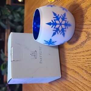 Partylite Snowflake Tealight Holder